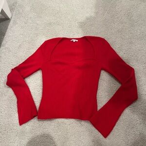 Reformation Glenna Ribbed Top